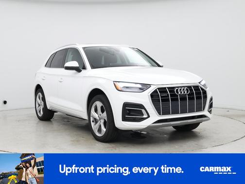 White 2021 Audi Q5 Premium Plus