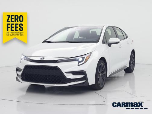 White 2024 Toyota Corolla Hybrid SE