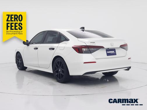 White 2025 Honda Civic Sport