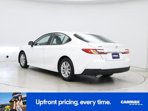White 2025 Toyota Camry LE