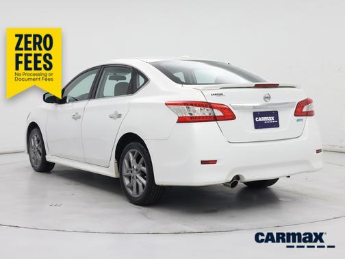 White 2014 Nissan Sentra SR
