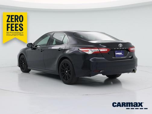 Black 2018 Toyota Camry XLE
