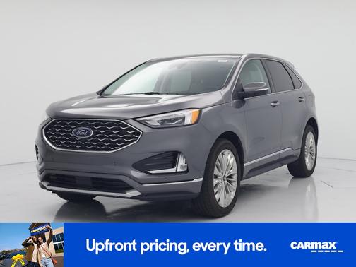 Gray 2024 Ford Edge Titanium
