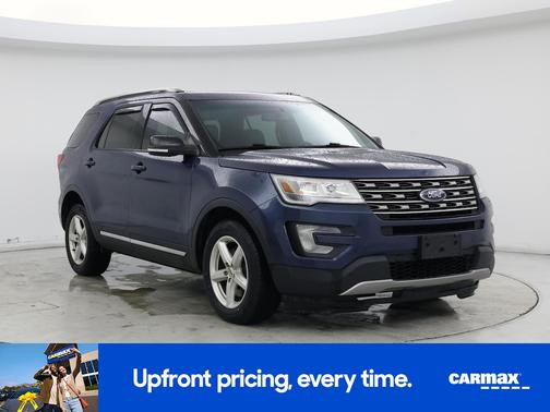 Blue 2016 Ford Explorer XLT