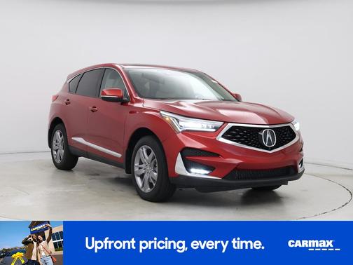 Red 2021 Acura RDX SH-AWD Advance