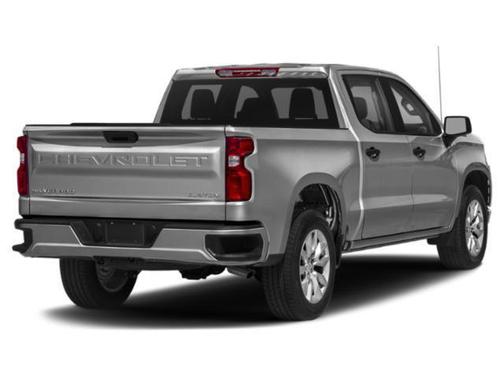 Gray 2020 Chevrolet Silverado 1500 Custom