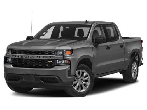 Gray 2020 Chevrolet Silverado 1500 Custom