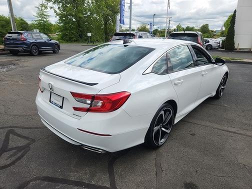 White 2022 Honda Accord Sport 1.5T