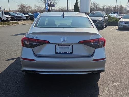Silver 2024 Honda Civic LX