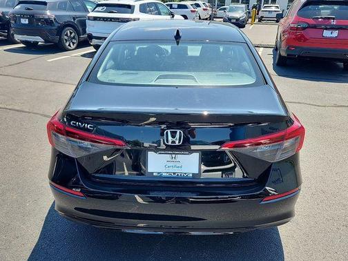 Black 2023 Honda Civic LX