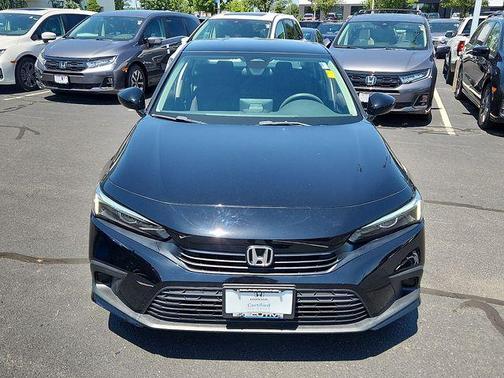 Black 2023 Honda Civic LX