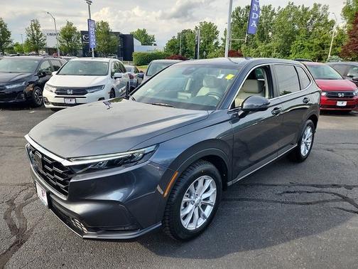 Gray 2025 Honda CR-V EX-L
