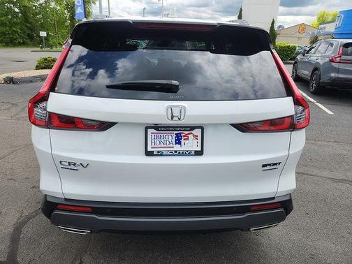 White 2023 Honda CR-V Hybrid Sport Touring