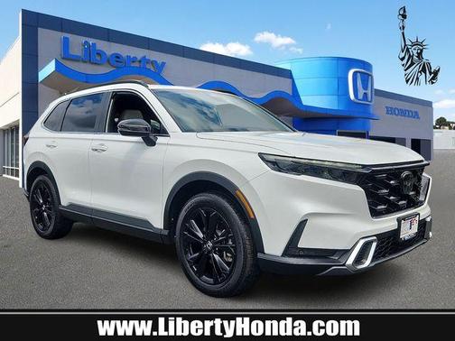 White 2023 Honda CR-V Hybrid Sport Touring