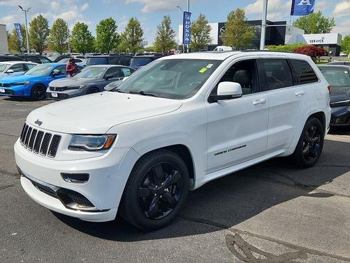 Bright White Clearcoat 2016 Jeep Grand Cherokee High Altitude