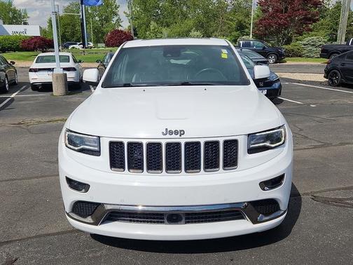 Bright White Clearcoat 2016 Jeep Grand Cherokee High Altitude