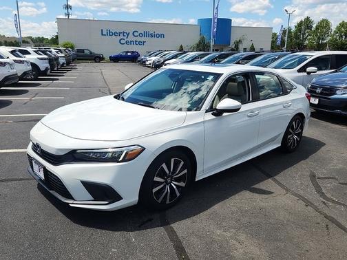 White 2024 Honda Civic EX