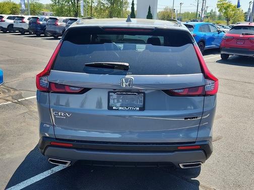 Gray 2025 Honda CR-V Hybrid Sport-L