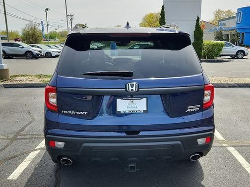 Obsidian Blue Pearl 2021 Honda Passport Touring