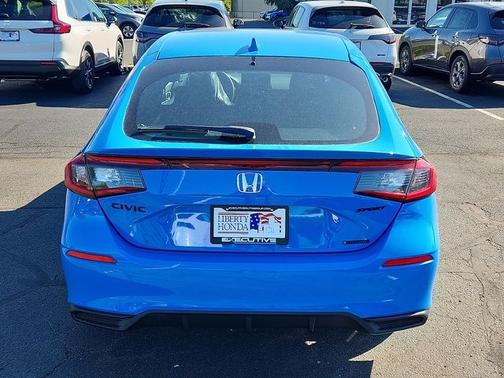Blue 2026 Honda Civic Hybrid Sport