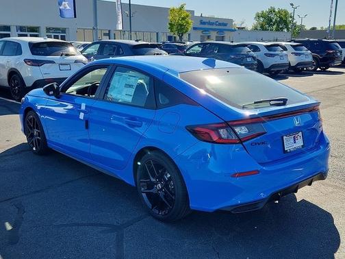Blue 2026 Honda Civic Hybrid Sport