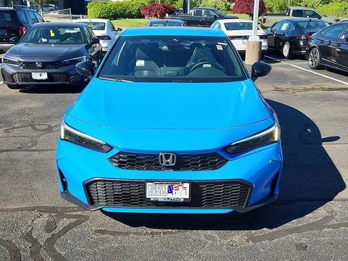 Blue 2026 Honda Civic Hybrid Sport