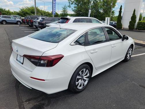White 2026 Honda Civic LX