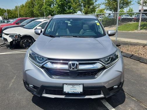 Lunar Silver Metallic 2019 Honda CR-V EX-L