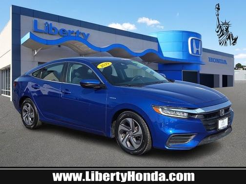 Aegean Blue Metallic 2019 Honda Insight LX