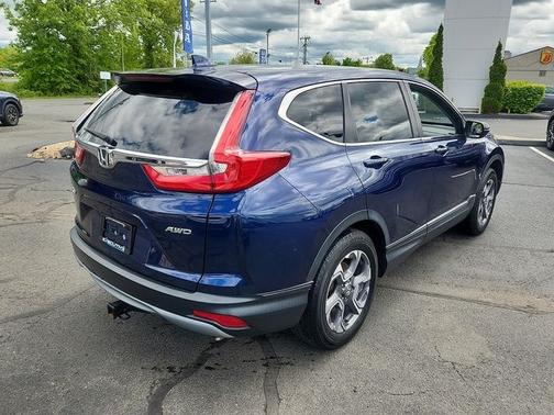 Blue 2018 Honda CR-V EX