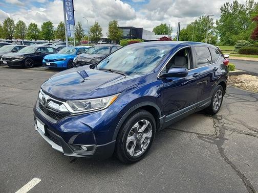 Blue 2018 Honda CR-V EX