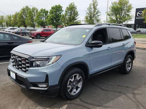 Sonic Gray Pearl 2023 Honda Passport TrailSport