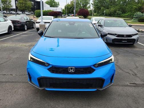 Blue 2026 Honda Civic Hybrid Sport Touring