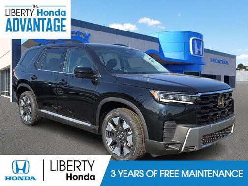 Black 2026 Honda Pilot Touring