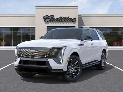 Vibrant White Tricoat 2026 Cadillac Escalade IQL Sport