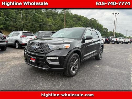 Agate Black Metallic 2021 Ford Explorer XLT