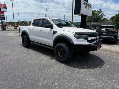 White Platinum Metallic Tri-Coat 2020 Ford Ranger LARIAT