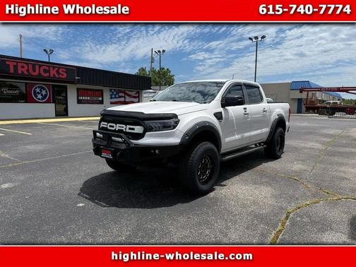 White Platinum Metallic Tri-Coat 2020 Ford Ranger LARIAT