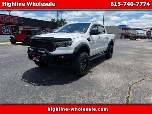White Platinum Metallic Tri-Coat 2020 Ford Ranger LARIAT