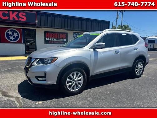 Brilliant Silver 2018 Nissan Rogue SV
