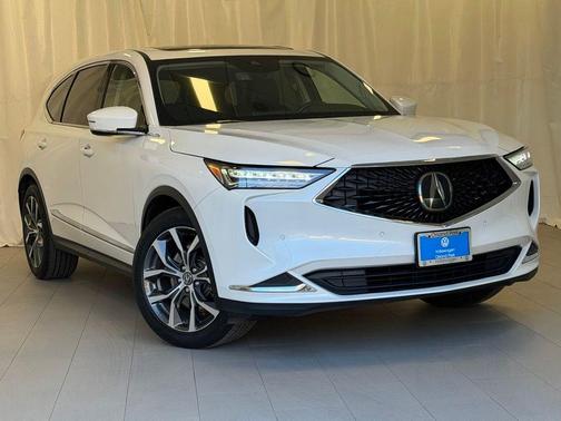 Platinum White Pearl 2024 Acura MDX Technology