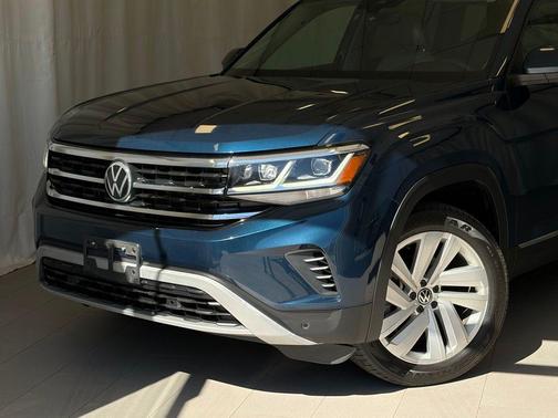Tourmaline Blue Metallic 2021 Volkswagen Atlas 3.6 V6 SEL
