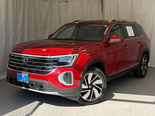 Aurora Red Metallic 2024 Volkswagen Atlas 2.0T SEL