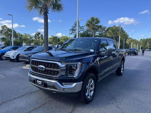 Antimatter Blue Metallic 2023 Ford F-150 King Ranch
