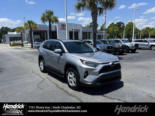 Silver Sky Metallic 2021 Toyota RAV4 XLE