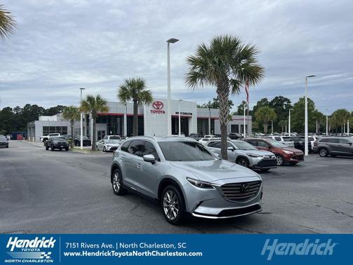 Sonic Silver Metallic 2018 Mazda CX-9 Signature