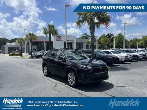Midnight Black Metallic 2025 Toyota RAV4 XLE Premium