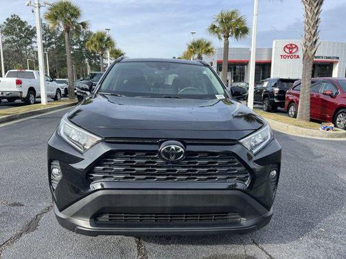 Midnight Black Metallic 2021 Toyota RAV4 XLE