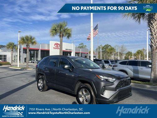 Magnetic Gray Metallic 2025 Toyota RAV4 Hybrid SE