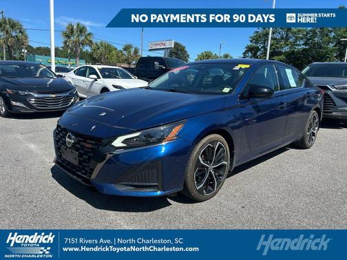 Deep Blue Pearl 2023 Nissan Altima SR FWD